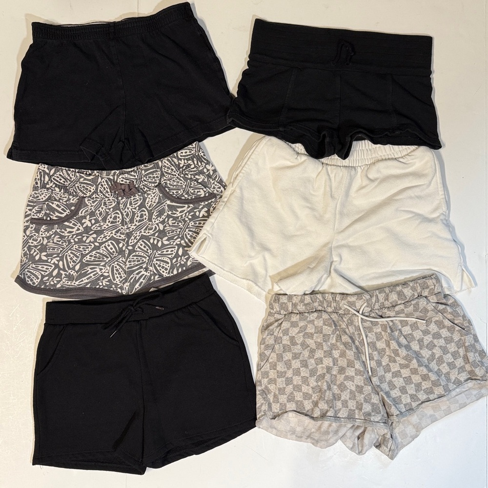 Girls Old Navy Jersey Shorts bundle of 6 - size 7/8